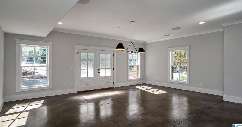 Finishes are similar to main level of the home
